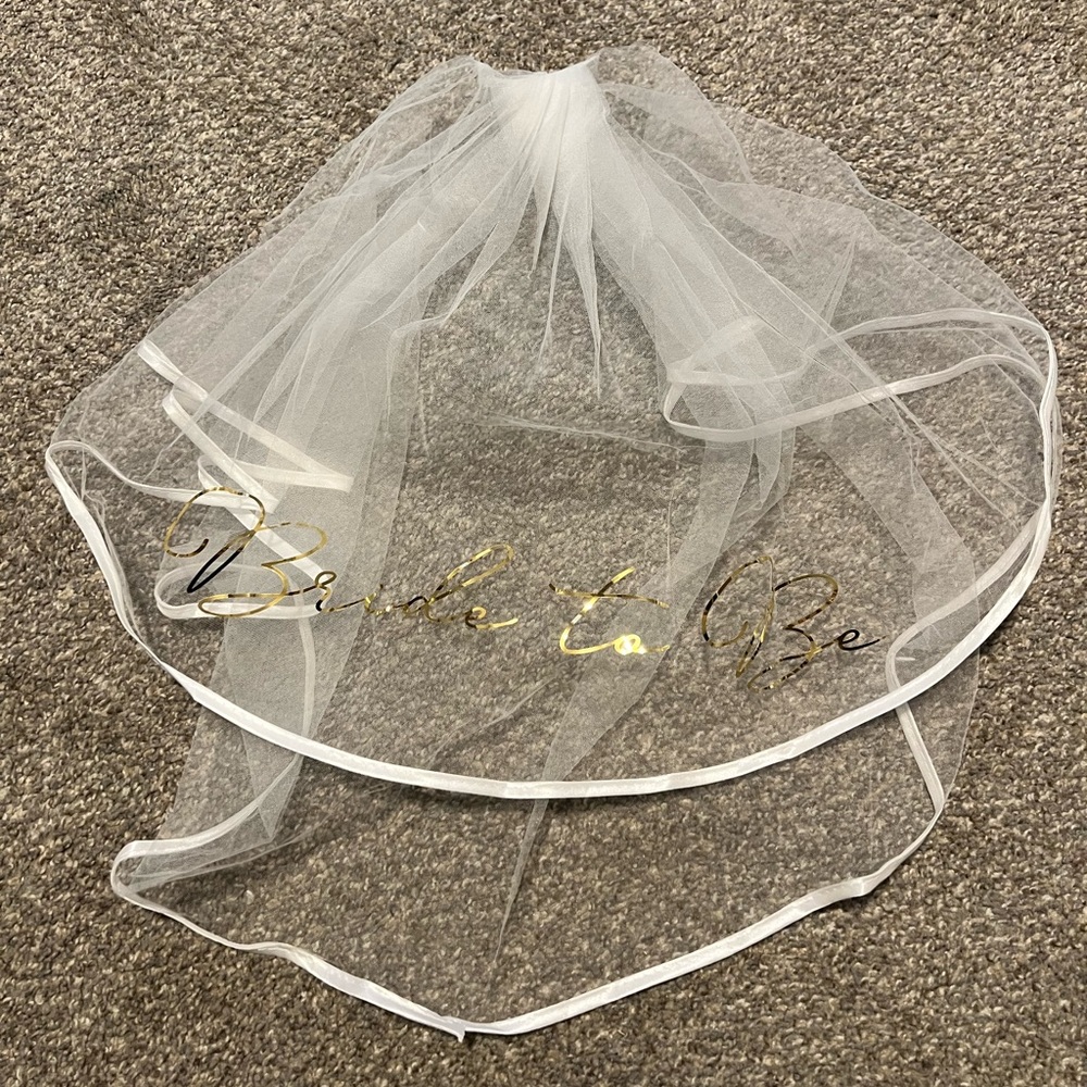 Bride to be Veil